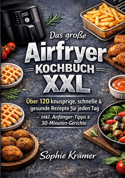 Produktbild: Das gro&szlig;e Airfryer Kochbuch XXL