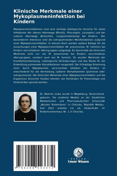 Produktbild: Klinische Merkmale einer Mykoplasmeninfektion bei Kindern