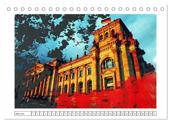 Produktbild: Fotos Farbe Fantasie. (Tischkalender 2026 DIN A5 quer), CALVENDO Monatskalender