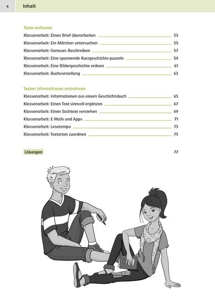 Produktbild: Klett Sicher ins Gymnasium: Klassenarbeitstrainer f&uuml;r den &Uuml;bertritt Deutsch 4. Klasse