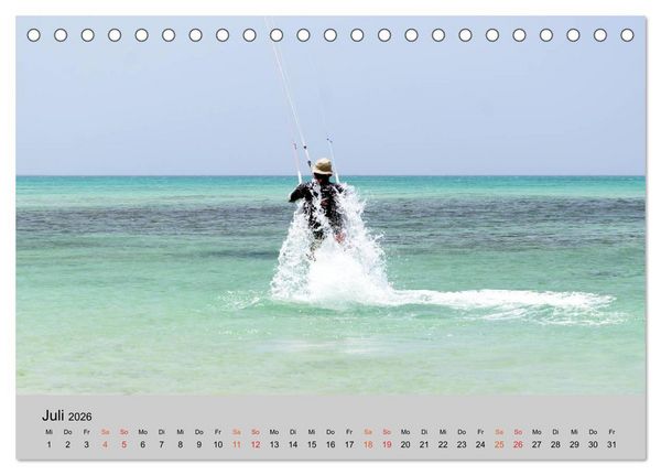 Produktbild: Boa Vista - Perle der Kapverden (Tischkalender 2026 DIN A5 quer), CALVENDO Monatskalender