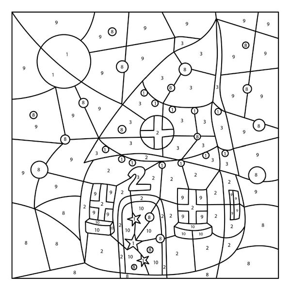 Produktbild: Malbuch f&uuml;r Weihnachten f&uuml;r Kinder ab 5 Jahren | MALEN NACH ZAHLEN | Magische Wichtel | Adventskalender-Buch