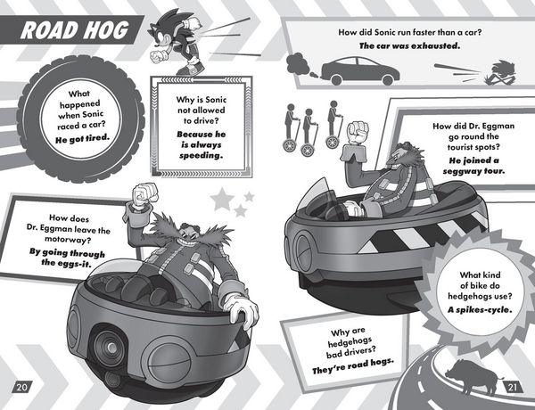 Produktbild: SONIC HEDGEHOG JOKE BK PB