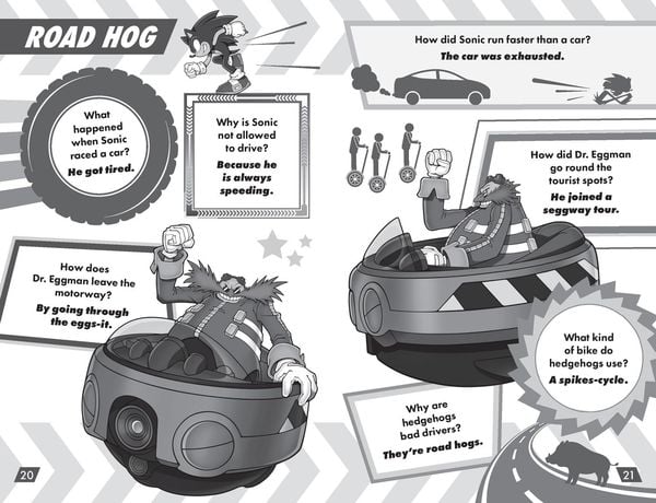 Produktbild: Sonic the Hedgehog Joke Book