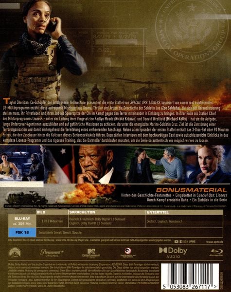 Produktbild: Special Ops: Lioness - Staffel 1 [3 BRs]
