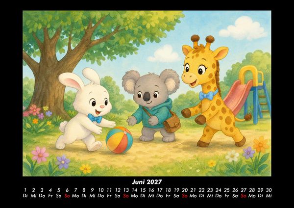 Produktbild: Mein erster Schultag - Ein mutiges Jahr 2027 Fotokalender DIN A3