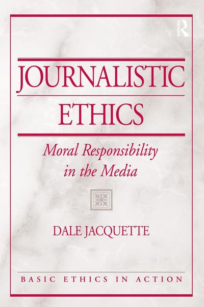 Produktbild: Journalistic Ethics