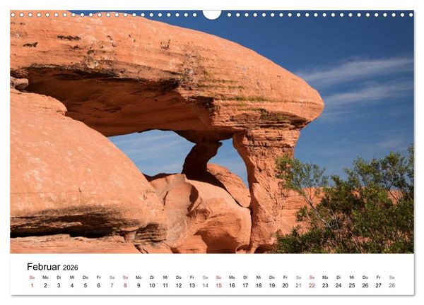 Produktbild: Felsen und Steine in fantastischen Farben und Formen (Wandkalender 2026 DIN A3 quer), CALVENDO Monatskalender
