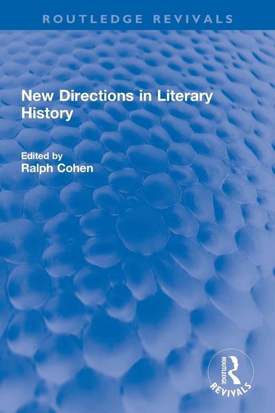 Produktbild: New Directions in Literary History