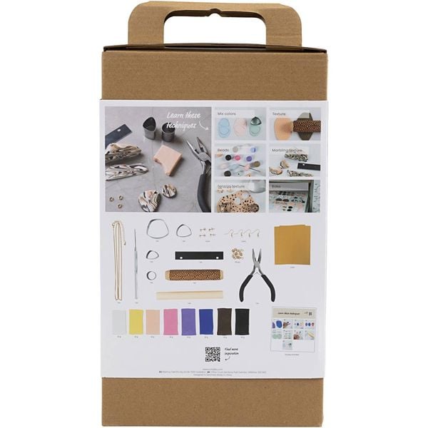 Produktbild: Creativ Company DIY Sets Modellieren Starter Kreativ Set Schmuck Modellieren, Jewellery, Kreativ Box