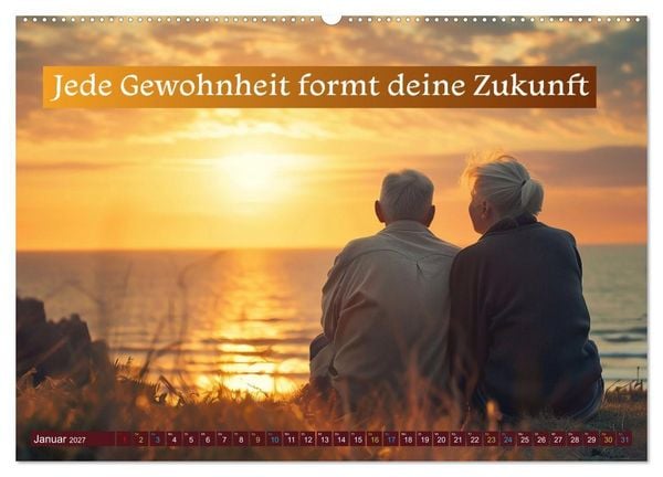 Produktbild: Longevity - Die Zukunft der Vitalit&auml;t (Wandkalender 2027 DIN A2 quer), CALVENDO Monatskalender