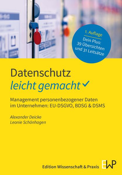 Produktbild: Datenschutz &ndash; leicht gemacht