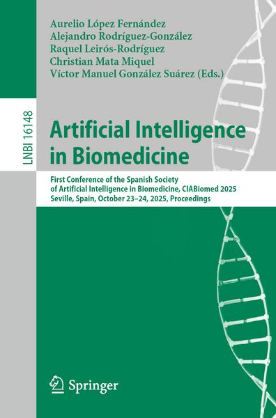 Produktbild: Artificial Intelligence in Biomedicine