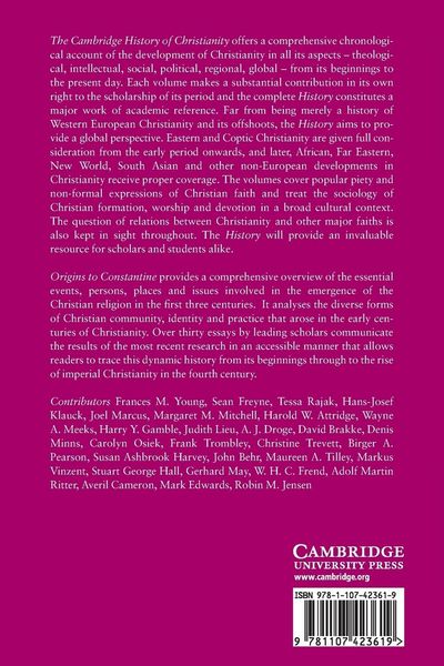 Produktbild: The Cambridge History of Christianity