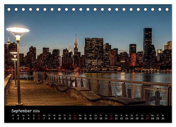 Produktbild: New York (Tischkalender 2026 DIN A5 quer), CALVENDO Monatskalender
