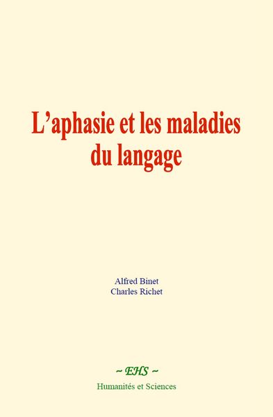 Produktbild: L'aphasie et les maladies du langage
