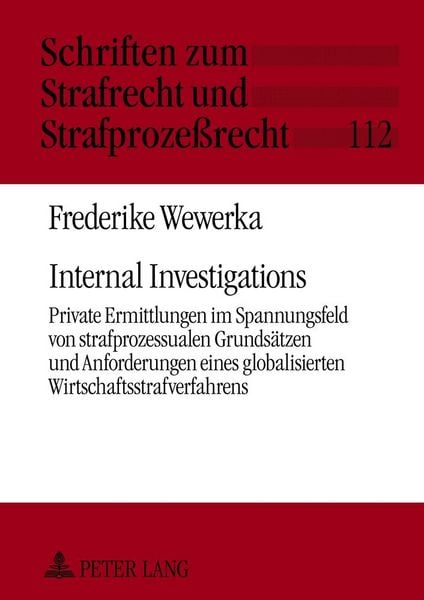 Produktbild: Internal Investigations