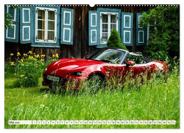 Produktbild: Ich liebe Miata (Wandkalender 2026 DIN A2 quer), CALVENDO Monatskalender