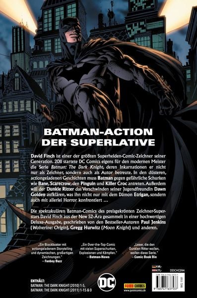 Produktbild: Batman - The Dark Knight von David Finch (Deluxe Edition)