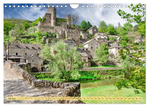 Produktbild: Cevennen - Sch&ouml;ne alte Welt (Wandkalender 2026 DIN A4 quer), CALVENDO Monatskalender