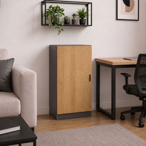 Produktbild: Mehrzweckschrank B&uuml;ro Wohnzimmer Dilos 114 x 52 cm