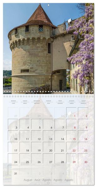 Produktbild: LUCERNE Lovely Switzerland (Wall Calendar 2026 12 &times; 12 Inch) CALVENDO 12 Month Wall Calendar