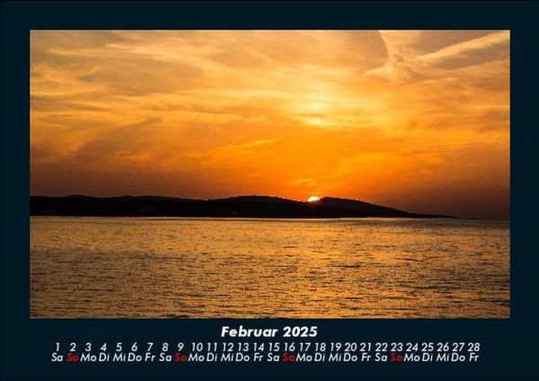 Produktbild: Sonnenunterg&auml;nge 2025 Fotokalender DIN A5
