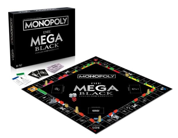 Produktbild: Mega Monopoly Black Edition