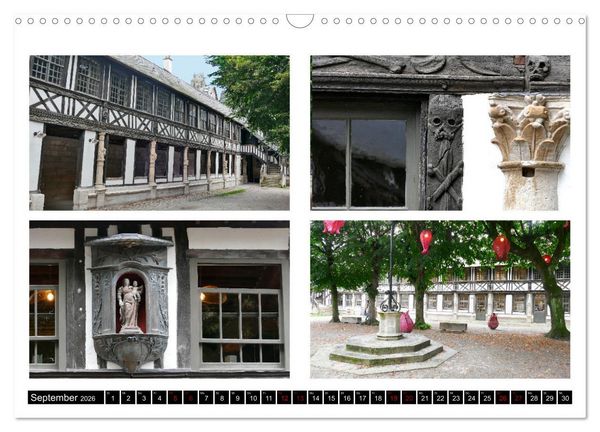 Produktbild: Rouen entdecken (Wandkalender 2026 DIN A3 quer), CALVENDO Monatskalender