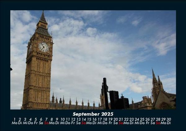 Produktbild: London 2025 Fotokalender DIN A5
