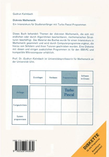 Produktbild: Diskrete Mathematik