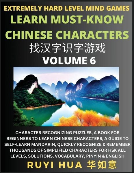Produktbild: Chinese Character Search Brain Games (Volume 6)