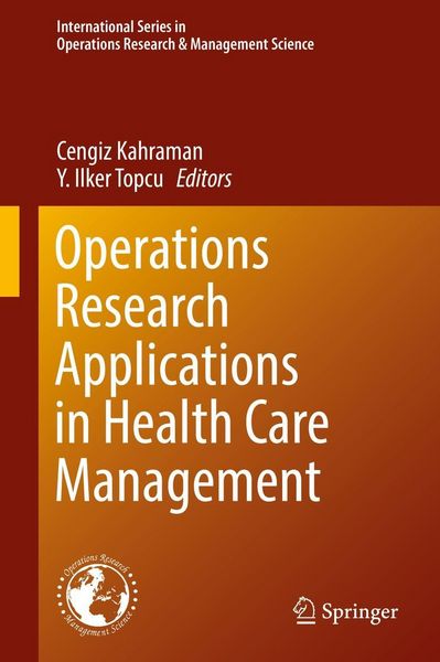 Produktbild: Operations Research Applications in Health Care Management