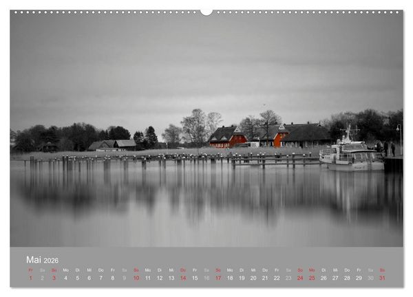 Produktbild: H&auml;fen der Ostsee (hochwertiger Premium Wandkalender 2026 DIN A2 quer), Kunstdruck in Hochglanz
