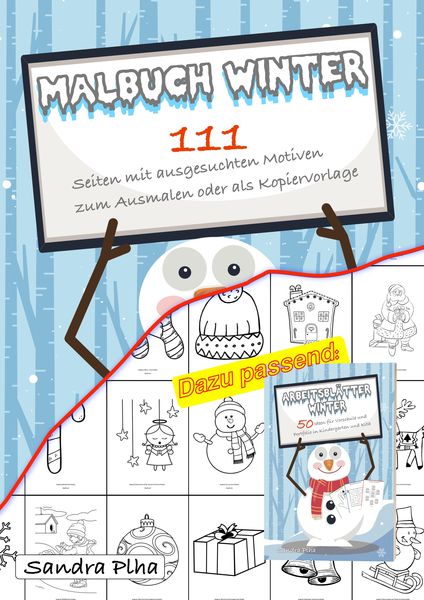 Produktbild: KitaFix Malbuch Winter