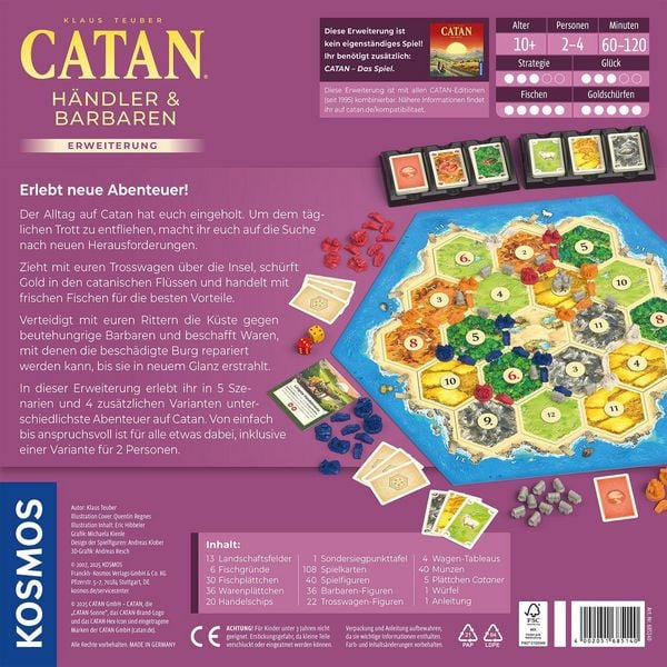 Produktbild: CATAN - H&auml;ndler & Barbaren