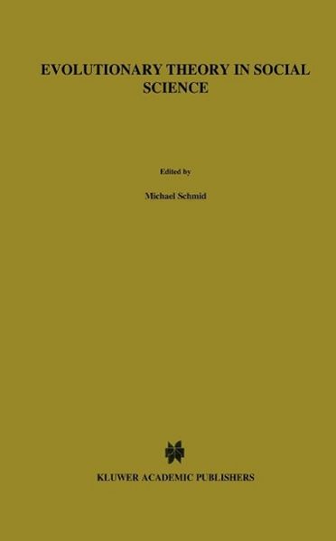 Produktbild: Evolutionary Theory in Social Science
