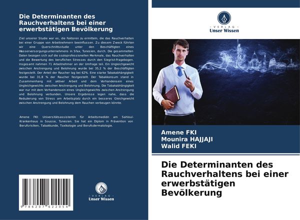 Produktbild: Die Determinanten des Rauchverhaltens bei einer erwerbst&auml;tigen Bev&ouml;lkerung
