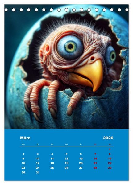 Produktbild: Waldo und Stefler (Tischkalender 2026 DIN A5 hoch), CALVENDO Monatskalender