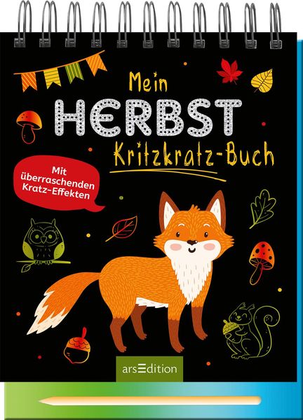 Produktbild: Mein Herbst-Kritzkratz-Buch