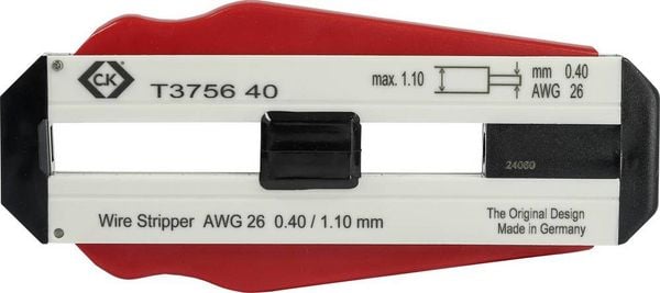 C.K T3756 40 Drahtabisolierer Geeignet für PVC-Drähte, PTFE-Drähte 0.40 mm (max)