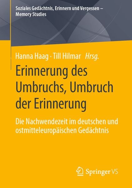 Produktbild: Erinnerung des Umbruchs, Umbruch der Erinnerung