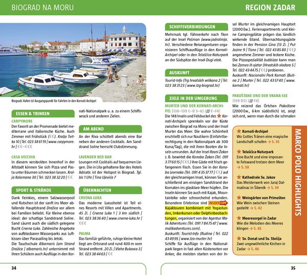 Produktbild: MARCO POLO Reisef&uuml;hrer Kroatische K&uuml;ste Dalmatien