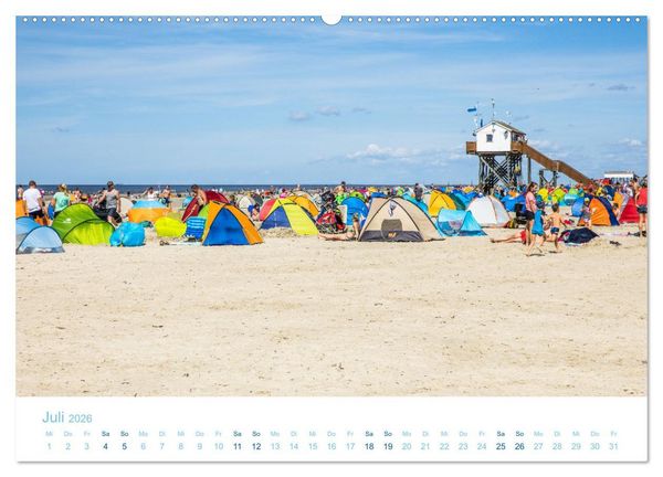 Produktbild: Mehr Nordsee (Wandkalender 2026 DIN A2 quer), CALVENDO Monatskalender