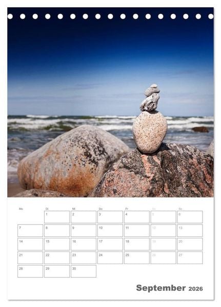 Produktbild: Typisch R&uuml;gen / Planer (Tischkalender 2026 DIN A5 hoch), CALVENDO Monatskalender