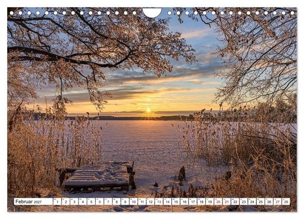 Produktbild: Magische Stimmungen in Mecklenburg-Vorpommern (Wandkalender 2027 DIN A4 quer), CALVENDO Monatskalender