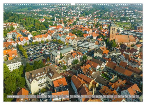 Produktbild: Ein Blick auf Bad Hersfeld (Wandkalender 2026 DIN A2 quer), CALVENDO Monatskalender