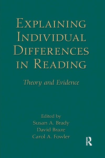 Produktbild: Explaining Individual Differences in Reading