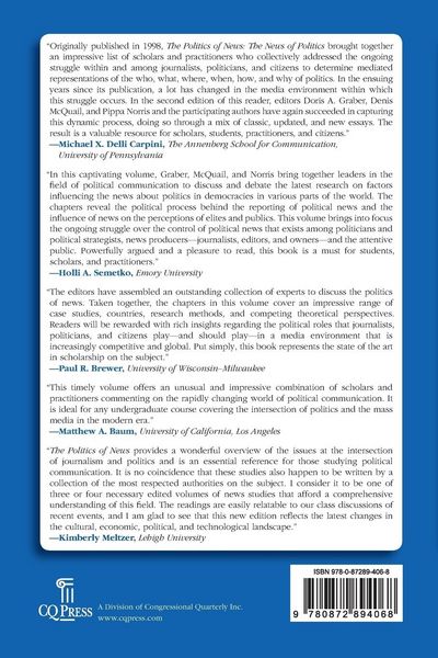 Produktbild: The Politics of News