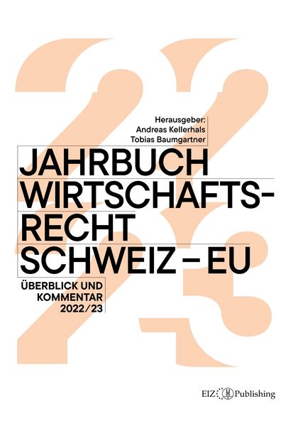 Produktbild: Jahrbuch Wirtschaftsrecht Schweiz - EU